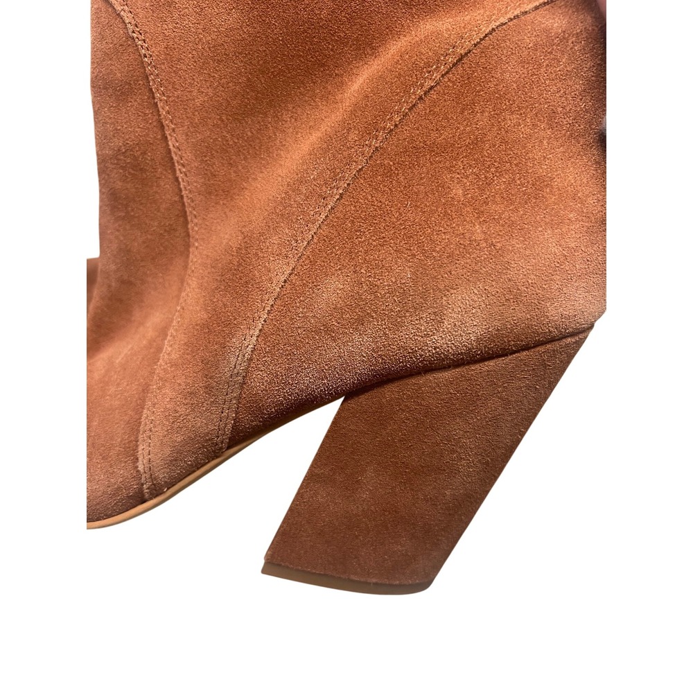 Dolce Vita Nestly Boots Brown Suede Pointed Toe Western Boho‎ Style Women's 11 - Picture 8 of 10
